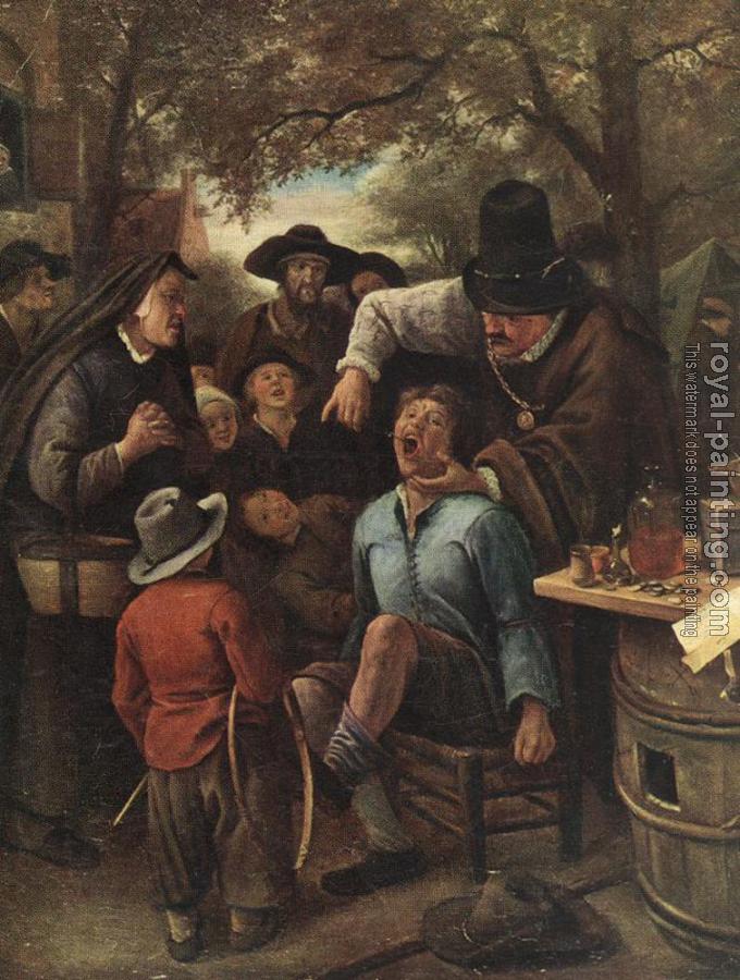 Jan Steen : The Quackdoctor Jan Steen : The Quackdoctor